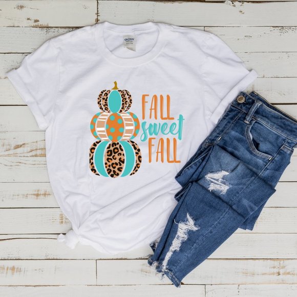 Fall Sweet Fall Softstyle® Fitted T-Shirt - Picture 1 of 3
